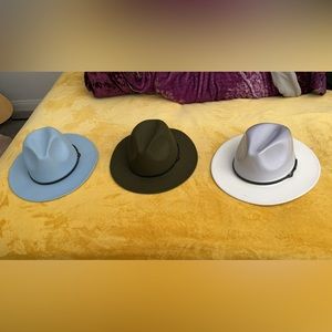 Lady Retro floppy Panamá hat belt Buckle